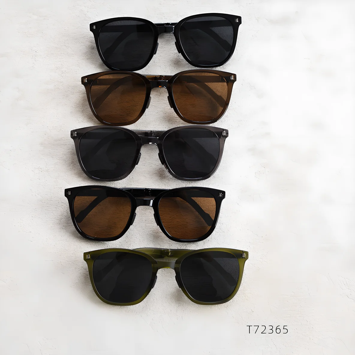 Инновационные Новые складные солнцезащитные очки TR90 стильные унисекс винтажные