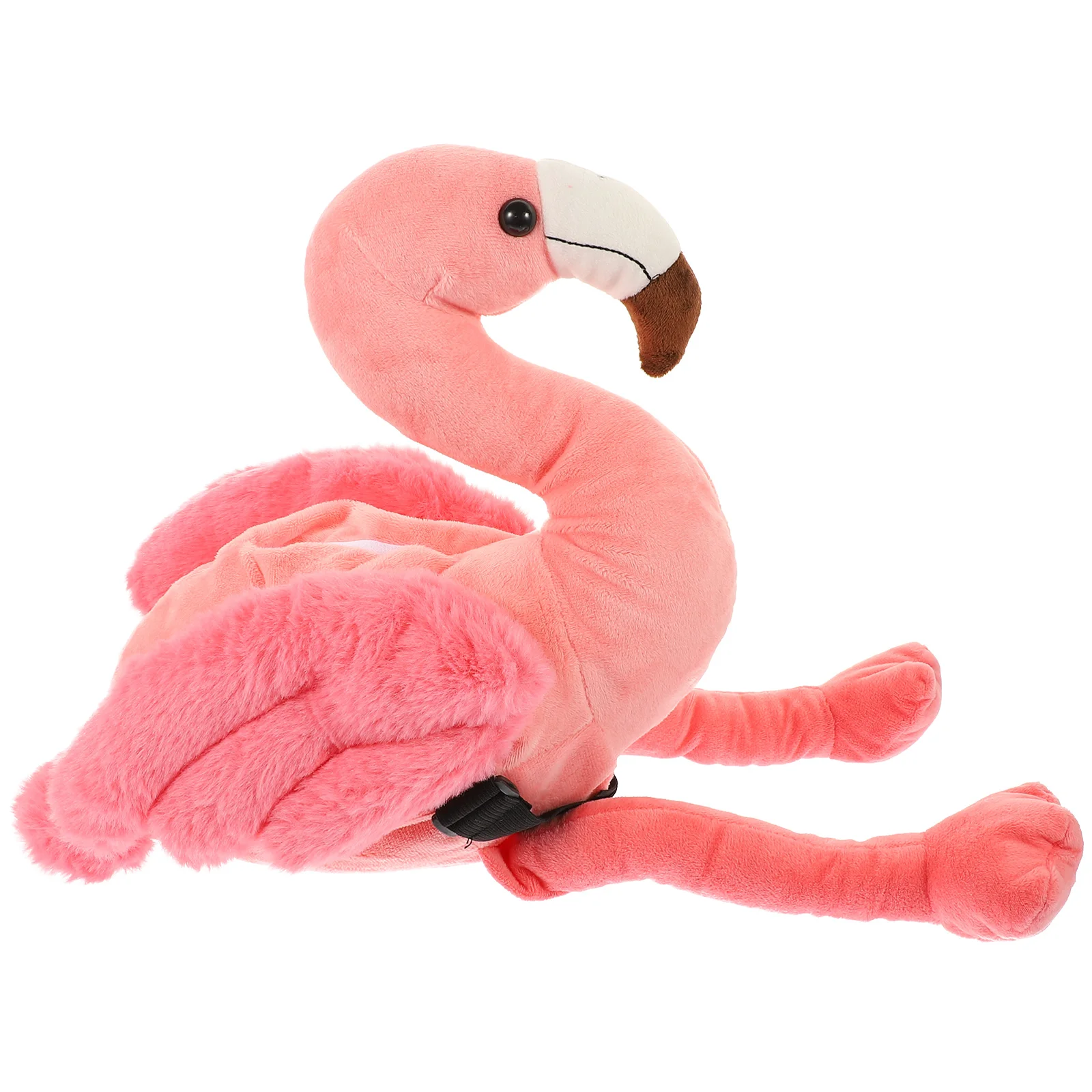 

Flamingo Paper Box Car Tissue Holder Car Napkin Holder Dispenser Animal Tissue Paper Container Plush Hanging Tissue Box Office