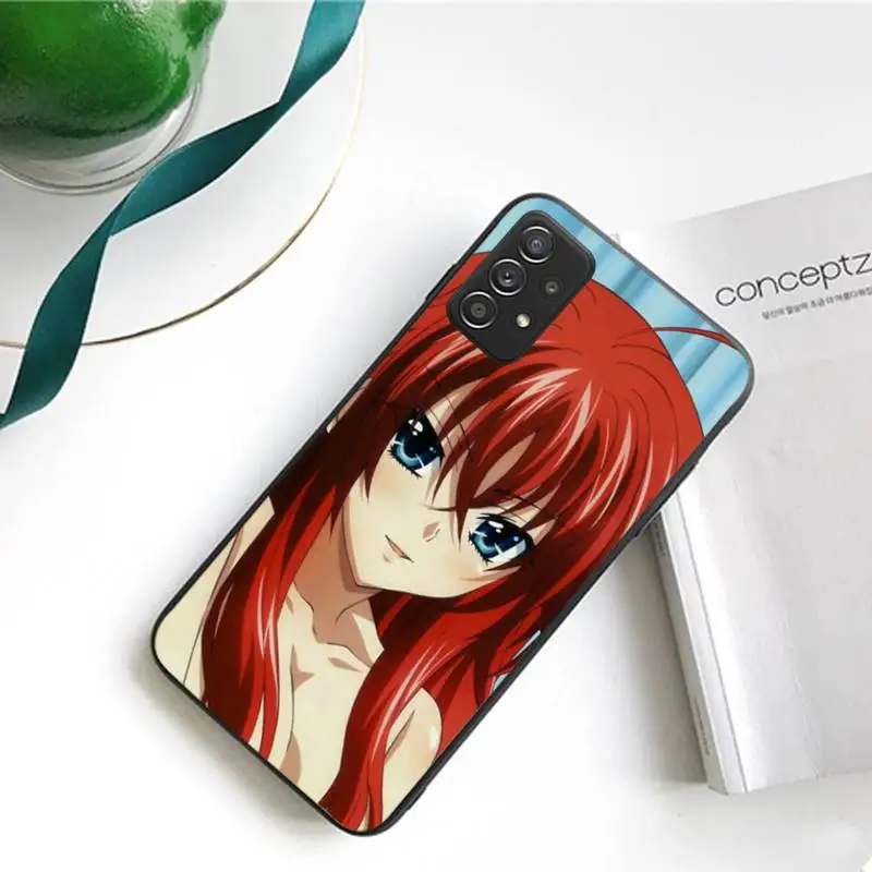 Школьный Аниме мультяшный чехол dxd для Samsung Galaxy A02 A12 A21 A22 A32 A41 A42 A51 A71 A72 |