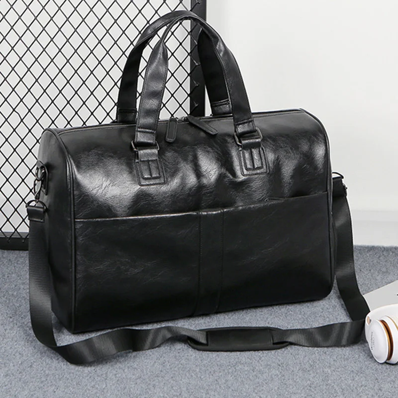 Рисунок 2 - Модная кожаная мужская дорожная спортивная сумка