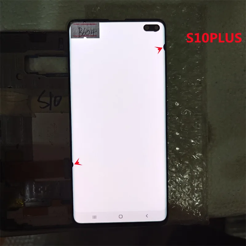 100% Оригинальный 6 4 ''ЖК-дисплей для SAMSUNG Galaxy S10 PLUS SM-G9750 G975F дисплей сенсорный