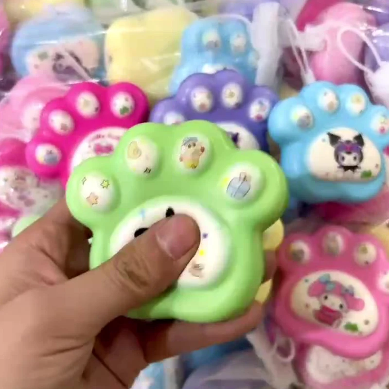 1 шт. декомпрессионная игрушка Sanrio Kuromi медленный отскок игрушки для сжатия на
