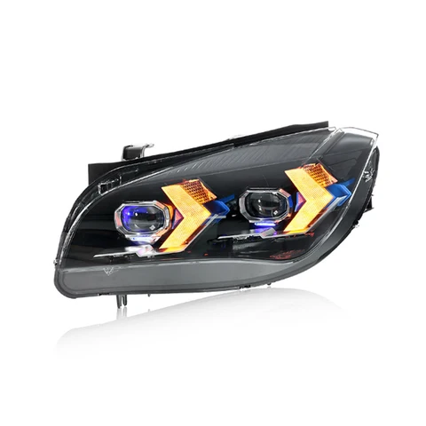 2 шт. светодиодные фары для BMW X1 E84 2010-2015 12 В светодиодные DRL Hella Xenon модифицированные X5 Стайлинг передние фары автомобильные аксессуары