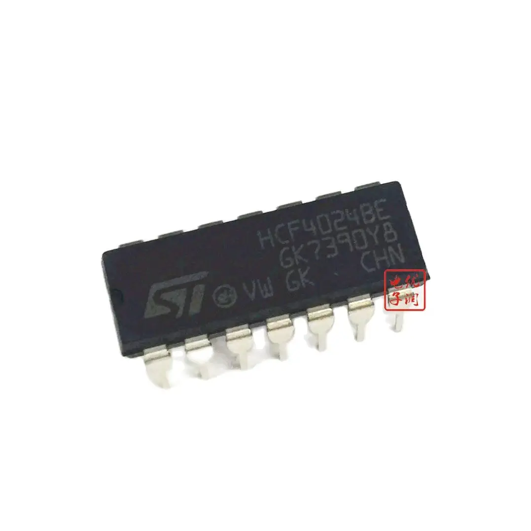 

10 шт./HCF4024BEY CD4024BE DIP-14 [импортированный st] DIP-14 в линии бинарный счетчик