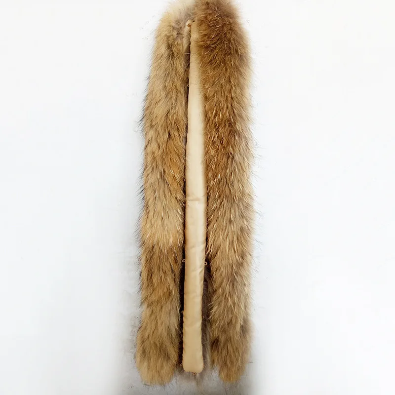 Воротник из натурального меха норки 50/70/75/80/90 см