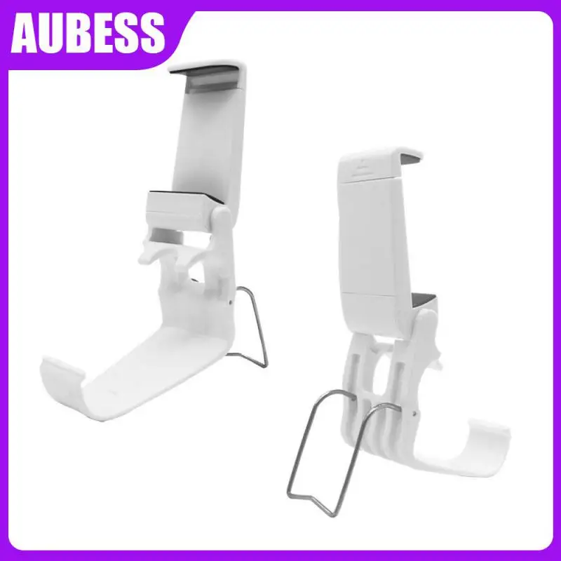 

Abs Joystick Holder Adjustable Viewing Angle Controller Stand Securely Fastened Universal Controller Holder White 90mm Flexible