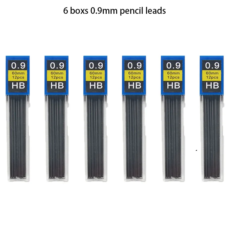 Сменные стержни для механических карандашей  HB 0.3/0.5/0.7/0.9/1.3/2.0 мм