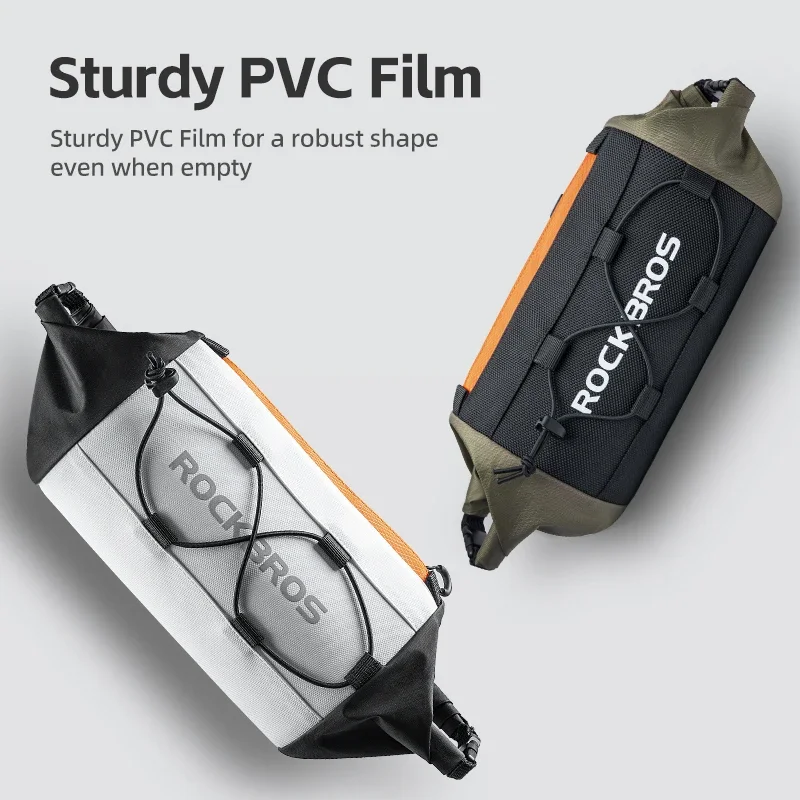 Сумка на руль велосипеда ROCKBROS портативная непромокаемая сумка плечо л для