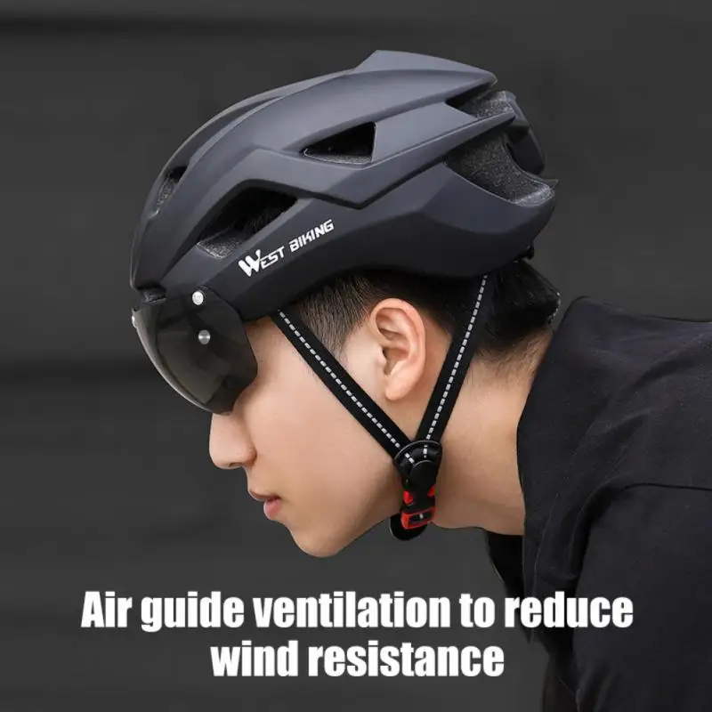 

West Rider Cycling Helmet Lightweight LED Light Breathable Intergrally-molded MTB Bicycle Helmet Sport Road Bike Equipment