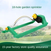 18 hole watering nozzle automatic swing sprinkler bridge maintenance lawn plastic sprinkler