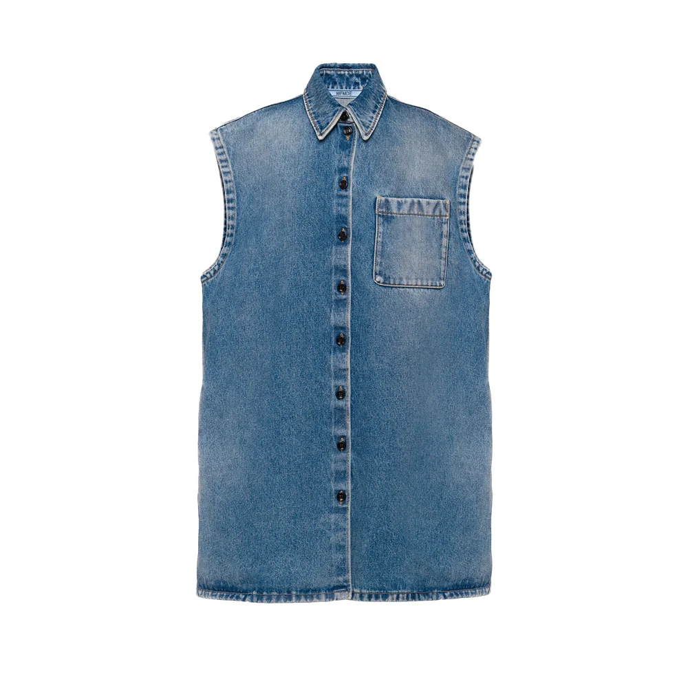 

MS джинсовая рубашка # wfms5472