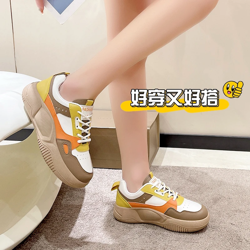 Women Shoes Flats PU Leather Sneakers Women 2023 Comfortable Female Casual Walking Footwear Fashion Loafers Shoes Women Sneakers