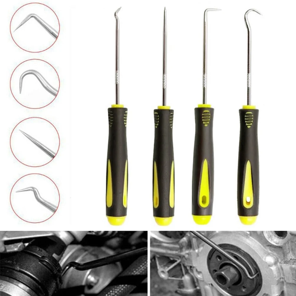 

Bicycle Pick And Hook Set Automotive O Ring Oil Seal Gasket Puller Remover Durable Craft Hand Tool Screwdrive Hook