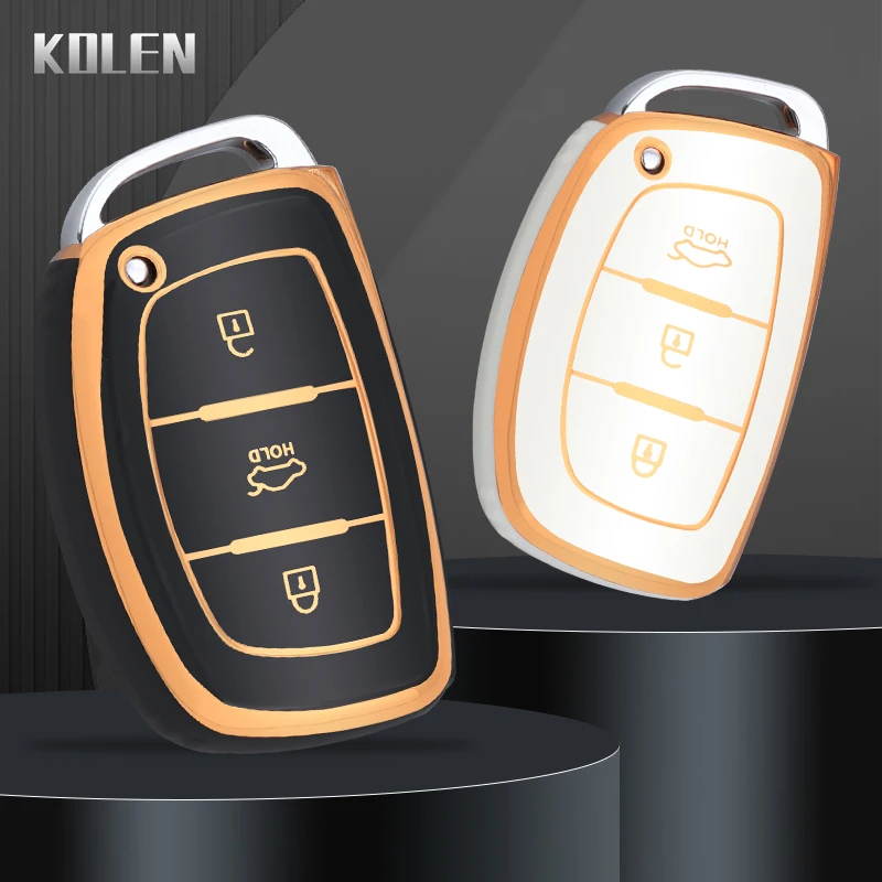 

TPU Car Remote Key Case Cover Shell Fob For Hyundai Tucson Santa Fe Rena Sonata Elantra Creta Ix35 Ix45 I10 I30 I40 Accessories