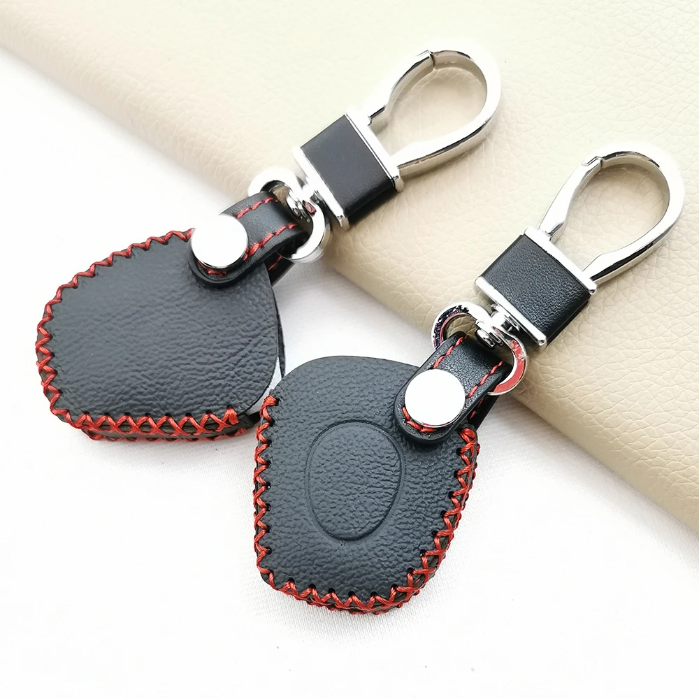 

1 Buttons Remote Control Leather Key Case Cover For Renault Megane Clio Scenic Lagoon Space Ne73/Vac102 Blade Car Protect Shell
