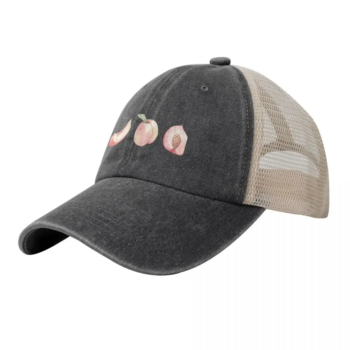Sweet as a peach Baseball Cap Custom Uv Protection Solar Hat Elegant Women's Hats Men's