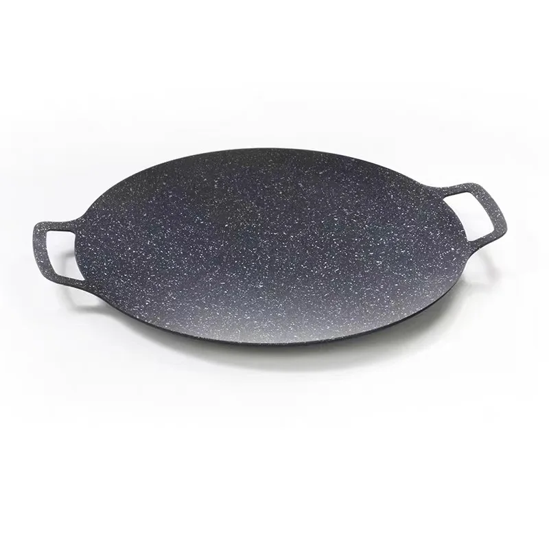 

Outdoor Camping Grill Plate Korean Barbecue Pan Portable Cooking Frying Pan Meat Pot Barbecue Plate for Hiking Picnic Grill Pan