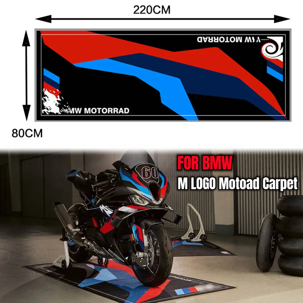 

New 2023 For BMW Motorrad Carpet M Motorrad Carpet For BMW Motorcycle S1000RR S1000R S1000XR F900R G310RR R1250GS R NINET