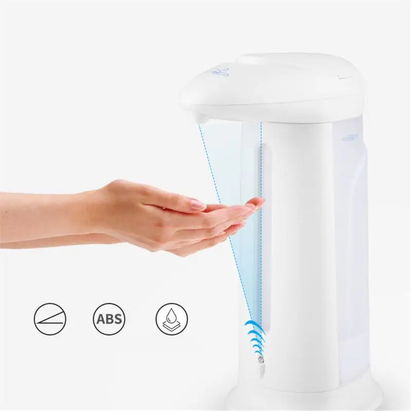 

Touch-Free Rechargeable Sensor Liquid Soap Pump Dispenser Adjustable Hands-Free Soap Dispenser Suitable for Home