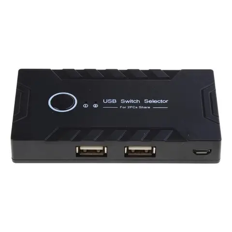 USB 2.0 КVM Хаб 2 в 4