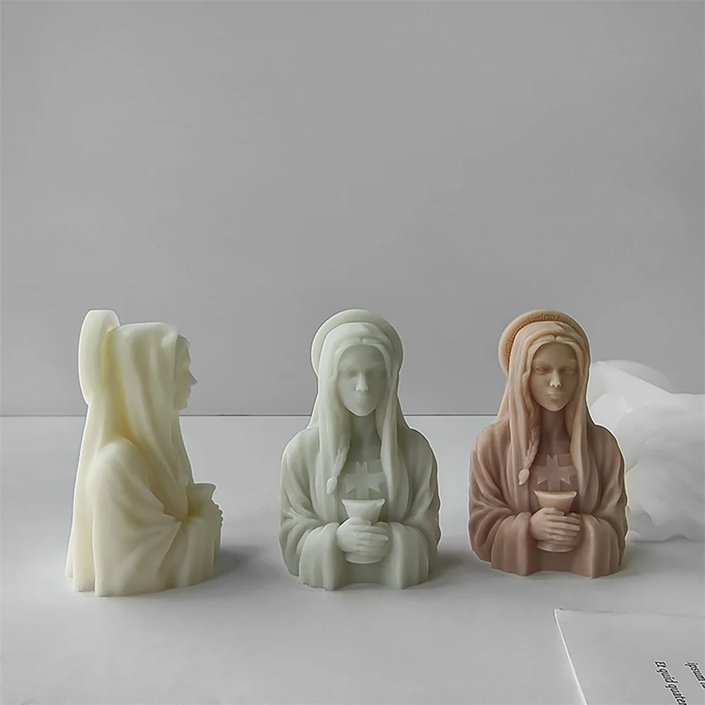 Высококачественная статуя богини декоративная легкосъемная силиконовая