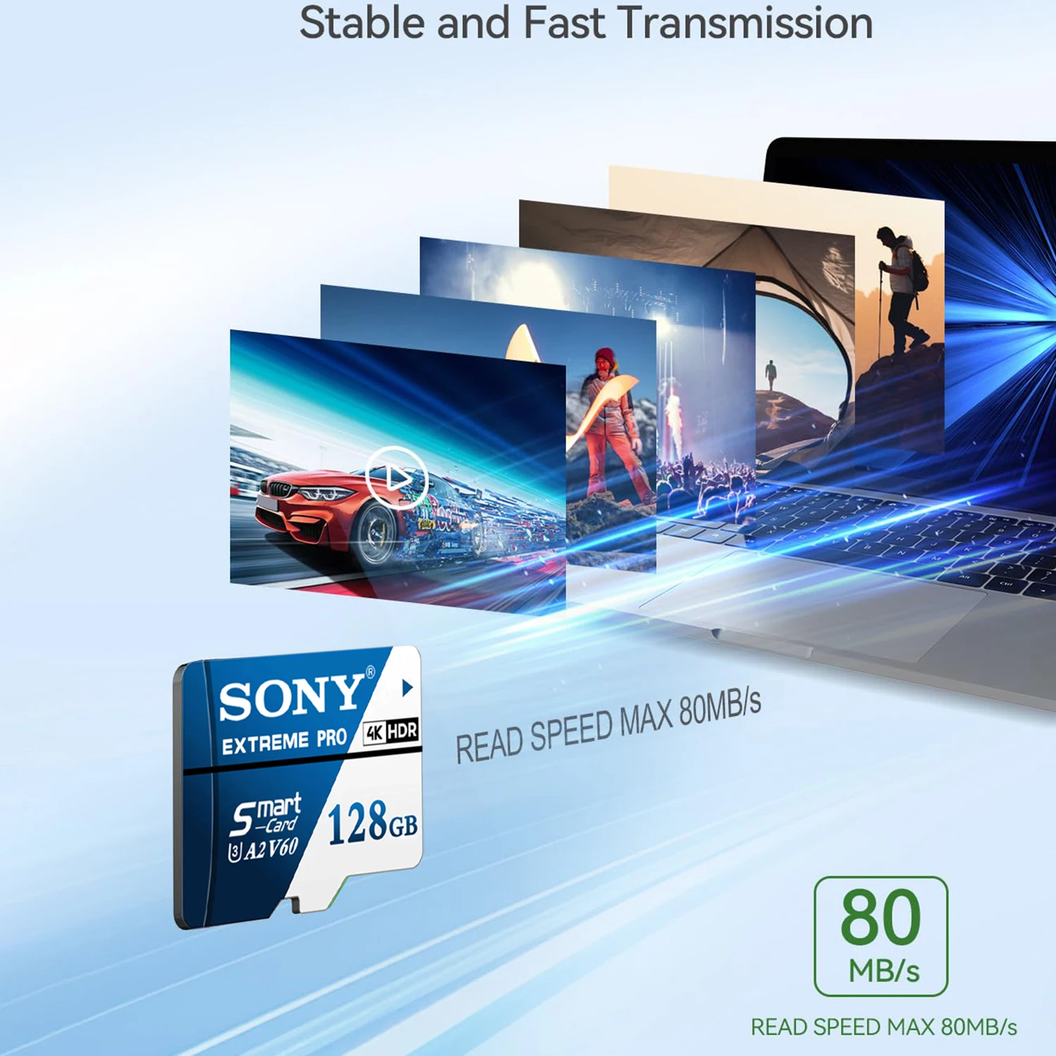 Фото Карта памяти SONY SD 1 ТБ, Micro TF SD Card, высокоскоростная флэш-карта класса 10, 128 ГБ, 512 ГБ, 256 ГБ для Xiaomi, ПК, камеры, смартфона №4