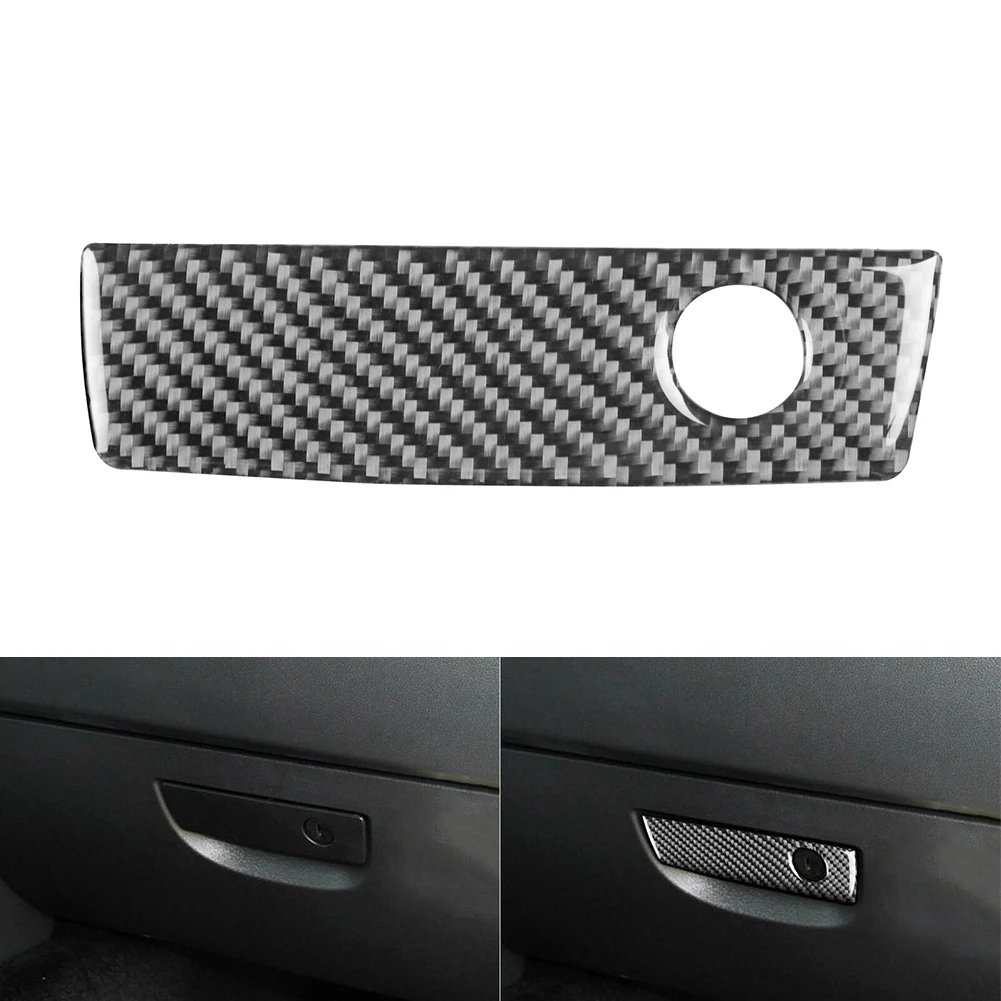 

Carbon Fiber Box Handle Panel Cover Trim Fits For Dodge For Challenger 2008-2014 Easy Installation Car Stickers