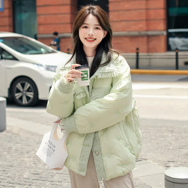 Рисунок 4 - Пуховик женский зимний на пуговицах