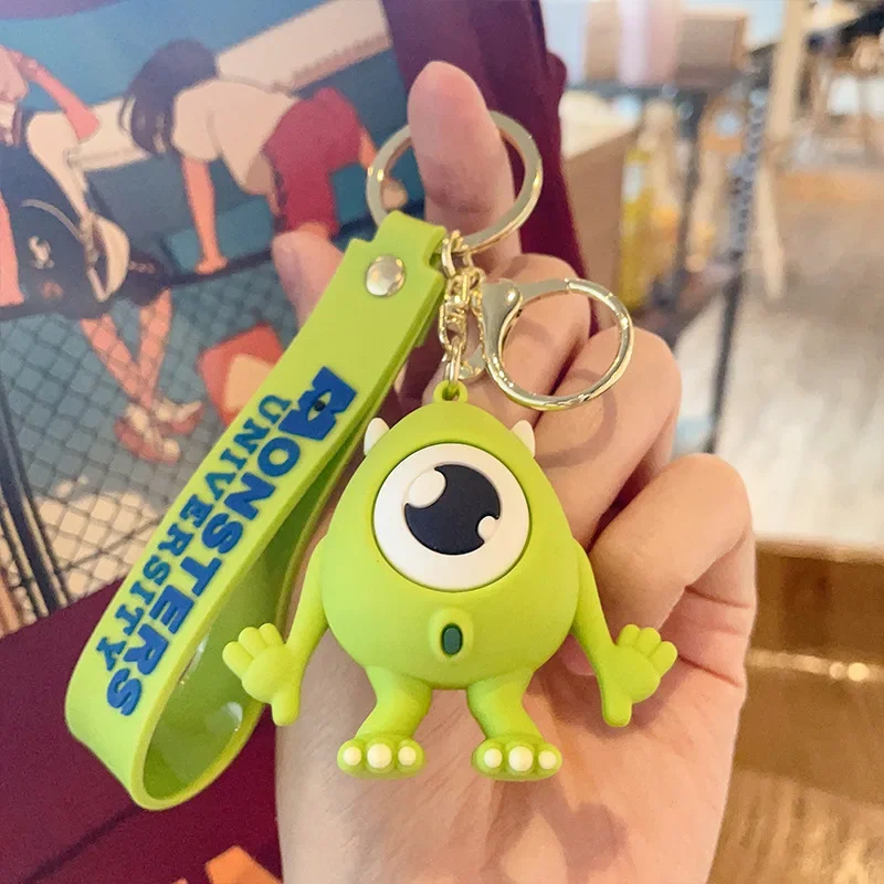 Фото Брелоки Monsters University DSN: Майк Вазовски, Салли. Брелок-фигурка монстра с большими глазами. Игрушки-куклы. Подарок. №3