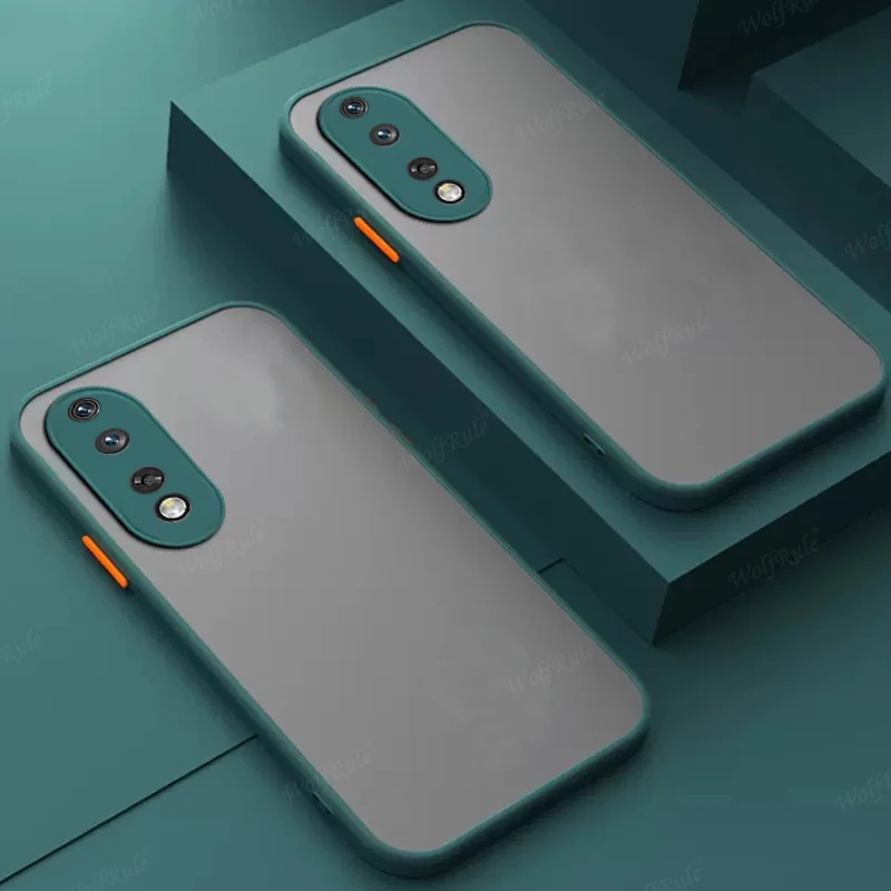 

For Huawei Honor 90 Case Cover Honor 90 Pro Capas Coque Phone Bumper Back Shockproof Matte Translucent For Fundas Honor 90 Cover