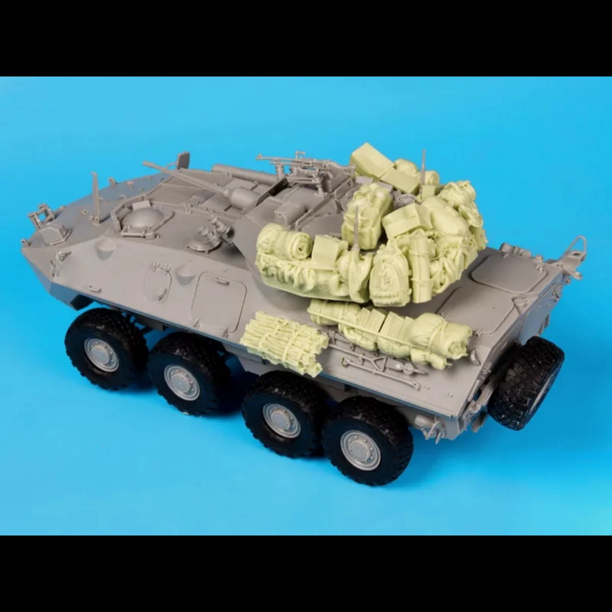 Фото Набор неокрашенных фигурок из смолы в масштабе 1/35, военная тематика, аксессуары ASLAV, в разобранном и неокрашенном виде, GK 855. №3