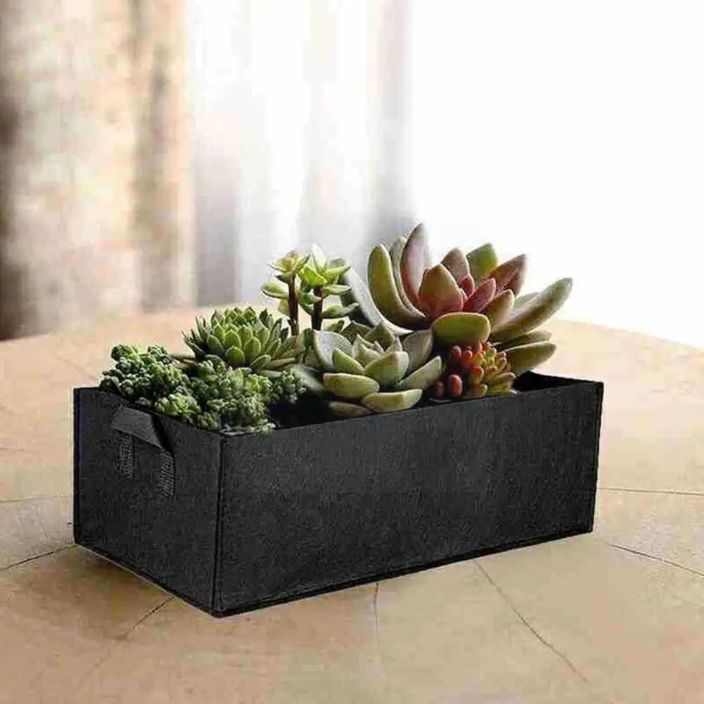 

Фетровые садовые пакеты для выращивания, тканевые садовые горшки, посадочные горшки, пакеты для выращивания растений, уличный кастрюля для ...