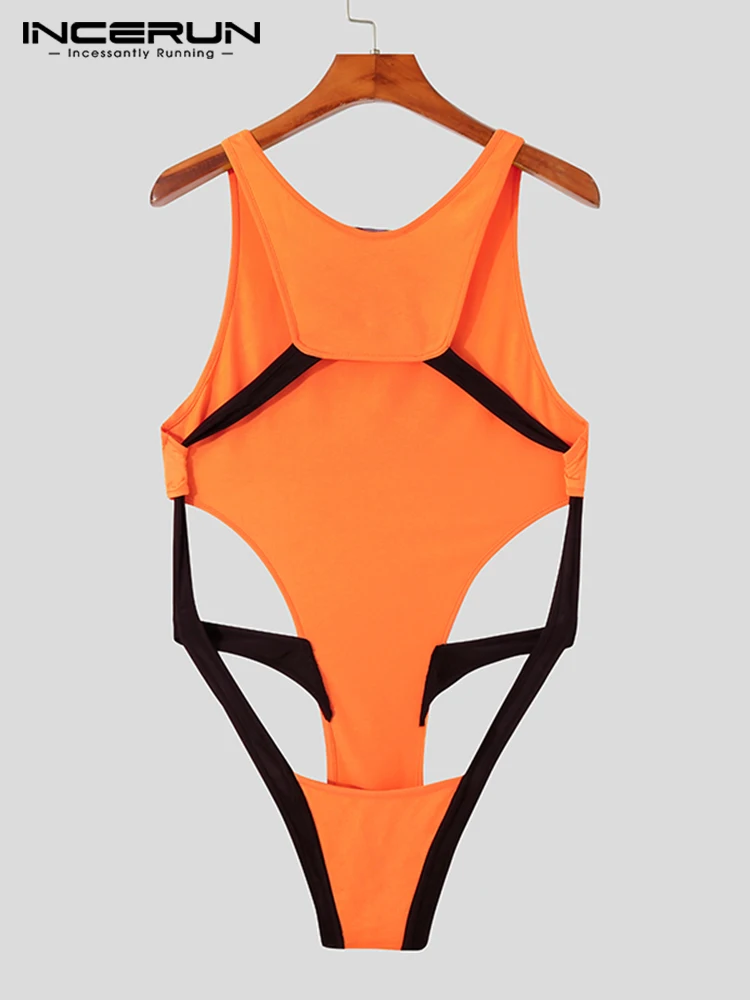 Комбинезон мужской сетчатый без рукавов в стиле пэчворк 2023