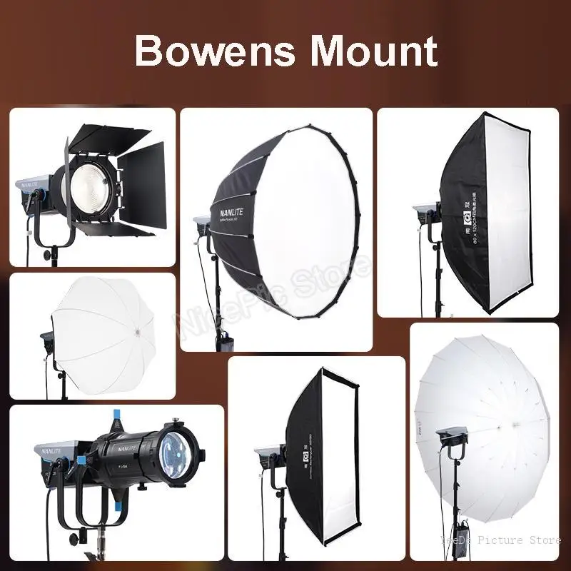Nanguang Nanlite 350W 520W Bi-Color СВЕТОДИОДНЫЙ Photography 2700K-6500K, профессиональное Наружное Освещение COB, Стробоскопическая Лампа (art.: 3920c3406bbbe) - 3920c3406bbbe
