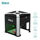 Лазерный гравер Wainlux 3000 МВт мини CNC машина для резьбы по дереву с логотипом DIY Лазерный принтер резак деревообрабатывающий лазерный гравировальный станок