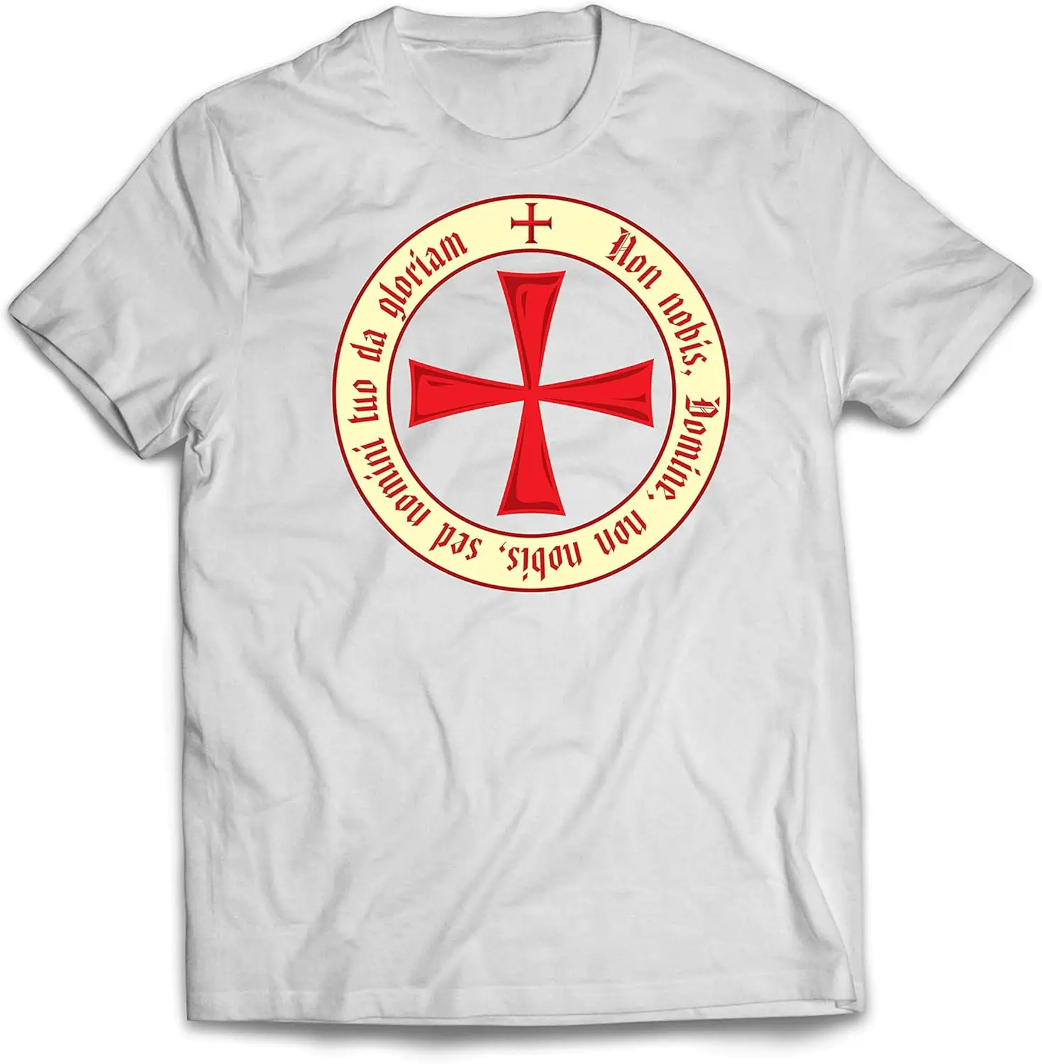 Мужская футболка lepni.me God Wills it! Рыцарь темплар