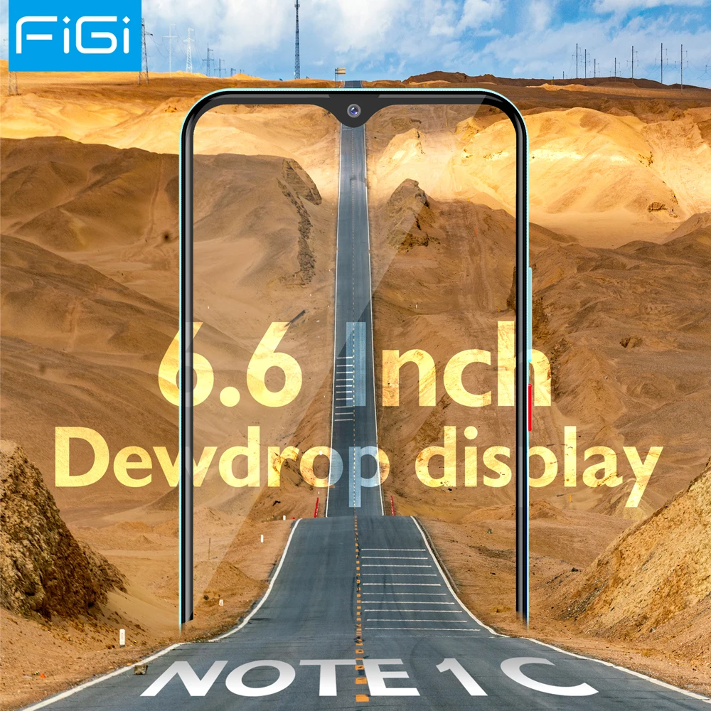 FIGI NOTE 1C 4G Smartphone Android 11 6.6