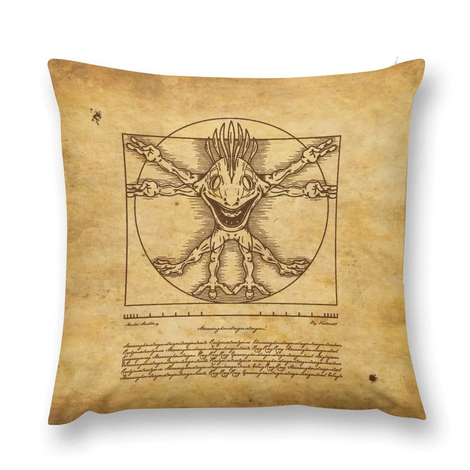 Витрувианский Мюрлок декоративная подушка наволочка подушки домашний декор