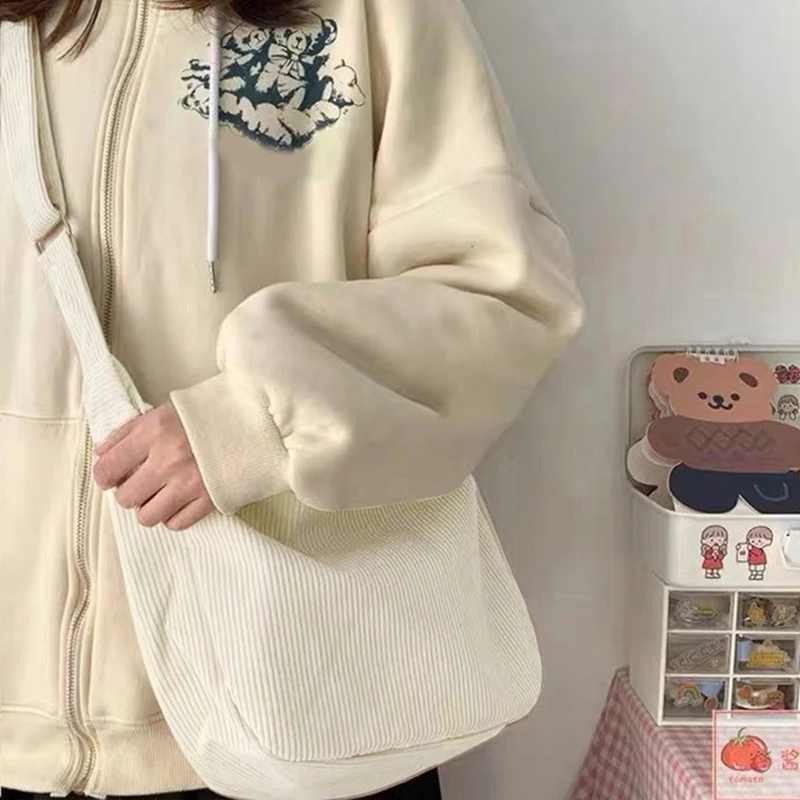 Сумка через плечо школьная сумка для книг универсальная большой емкости девочек