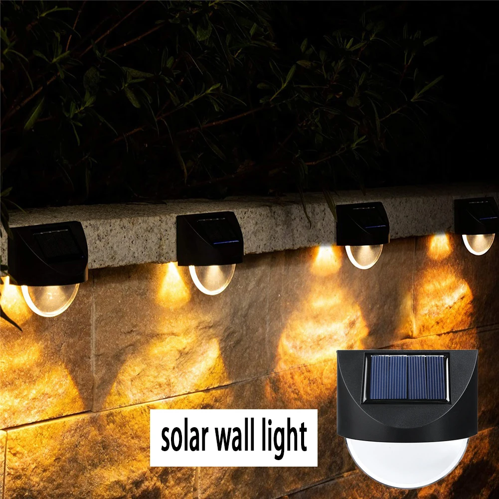 

Solar Wall Light Outdoor Waterproof Garden Patio Stair Fence Light LED Solar Deck Light Decorative Spotlight