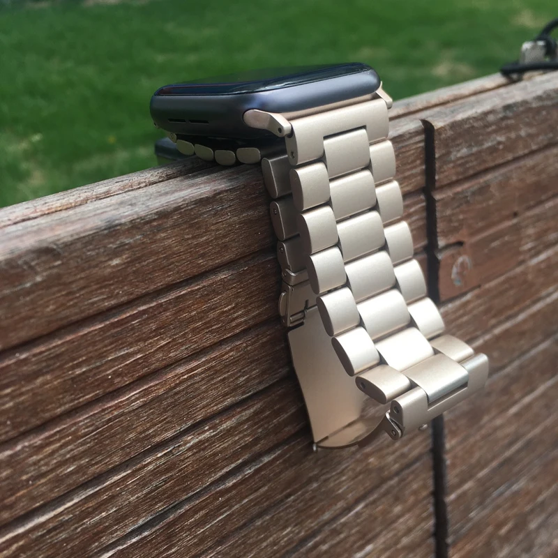 Stainless Steel Strap for Apple Watch Band 49mm 40mm 44mm 42/38mm 41mm 45mm Bracelet IWatch Series 8 7 SE 6 5 4 Ultra WatchBand