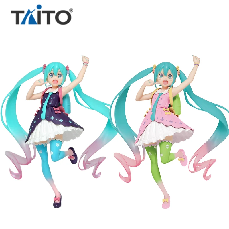

Оригинальная фигурка героя TAiTO Hatsune Miku VOCALOID Spring Ver из ПВХ, фигурка героя, аниме модель, игрушки, коллекционная кукла, подарок, 18 см