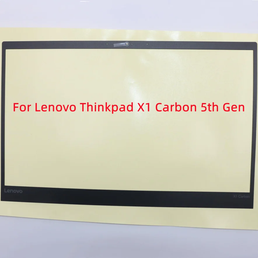 Thinkpad x1 Carbono Folha da Etiqueta 01lv478 5th Gen 2022 Lcd Bezel Frontal