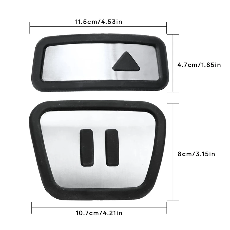 Крышка педали акселератора тормоза автомобиля для VW ID.4 ID4 2021 2022 2023 Сменные