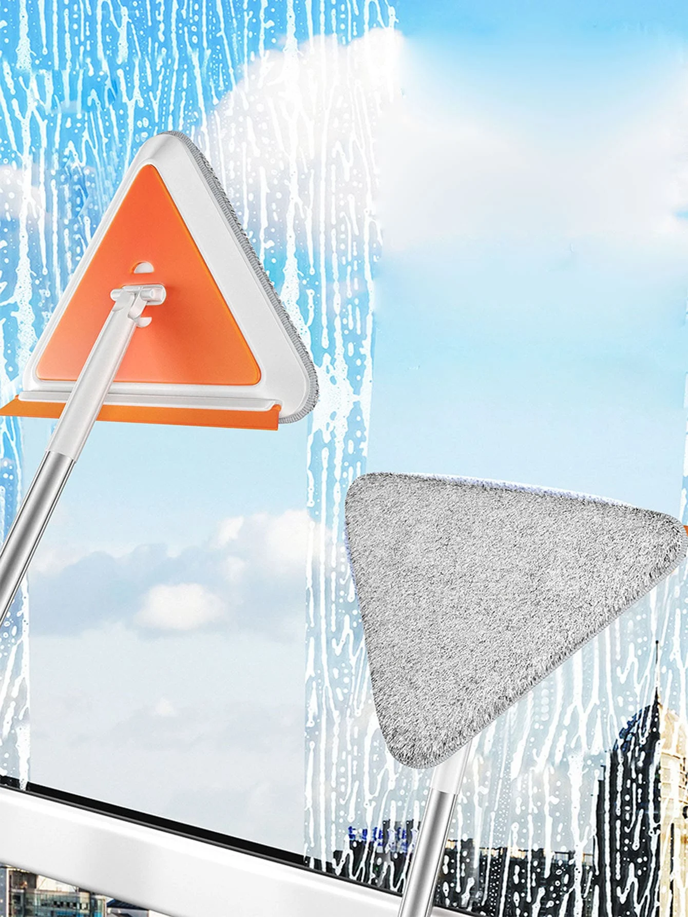 Треугольный вращающийся очиститель стекла