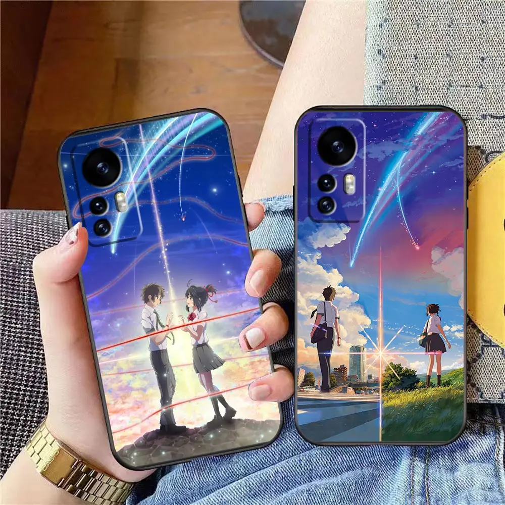 

Capa Case For Xiaomi 5 5S 6 6X 5X 10 9 POCO M5 M4 4G X4 F4 X3 M3 F3 GT NFC 5G PRO A3 MAX 3 2 Case Para Anime Yinuoda Your Name