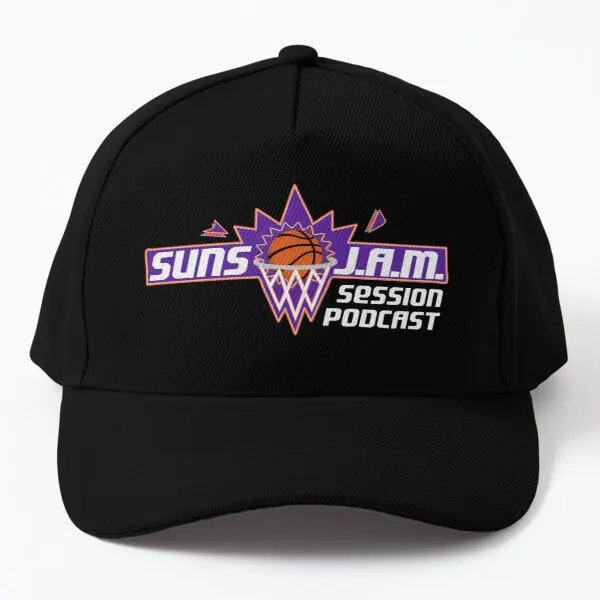 

Suns Jam Session Podcast Baseball Cap Hat Bonnet Sun Outdoor Fish Casquette Solid Color Women Mens Printed Sport Snapback Boys