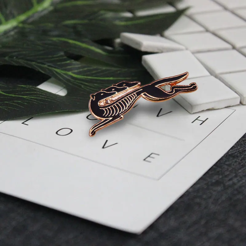 Броши-значки из жесткого металла с лацканами для джинсов и курток |