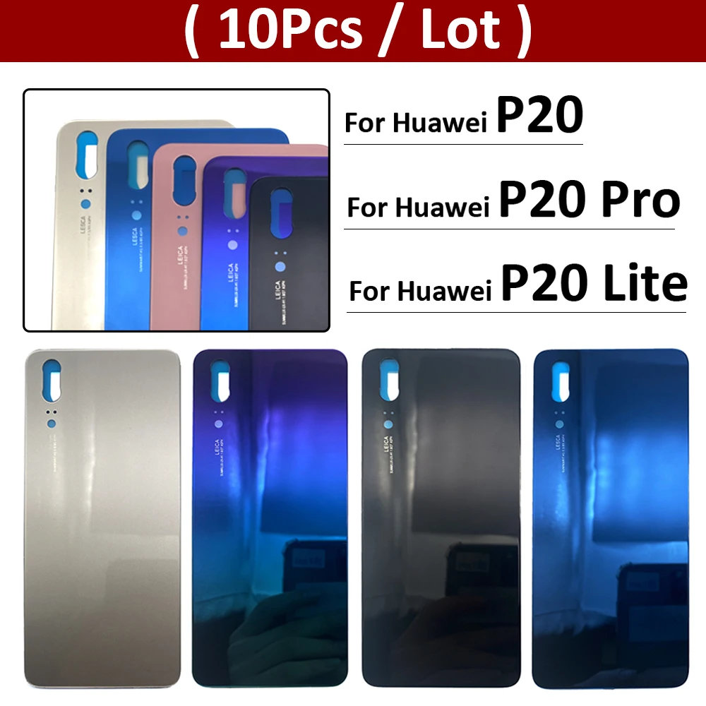 

10 шт./партия, наклейка на заднюю крышку аккумулятора для Huawei P20 Pro Lite