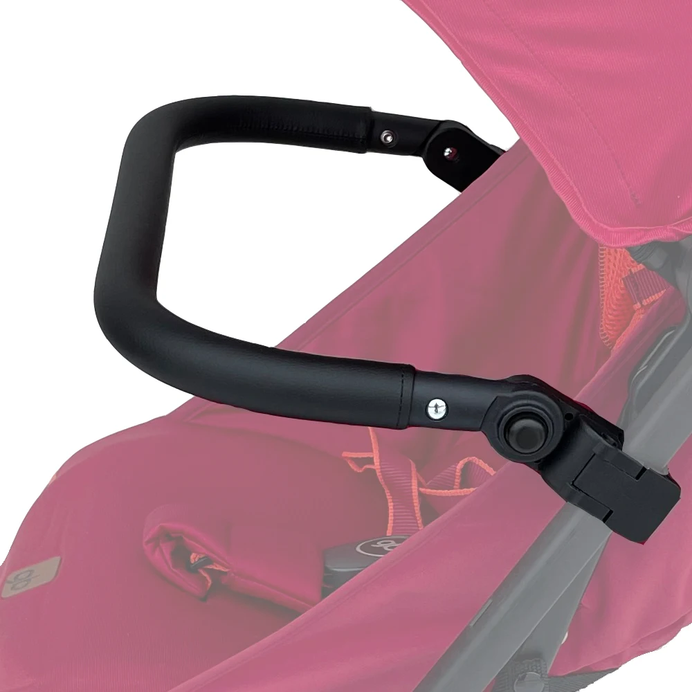 Baby Stroller Accessories Armrest PU Leather Bumper Bars Rain Cover Sun Visor Travel Bag For gb Pockit+ All City Stroller